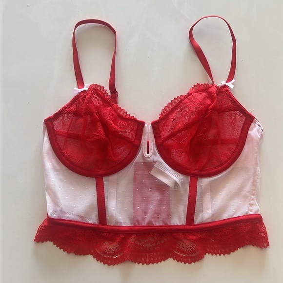 Auden Other - Lace Bustier Top